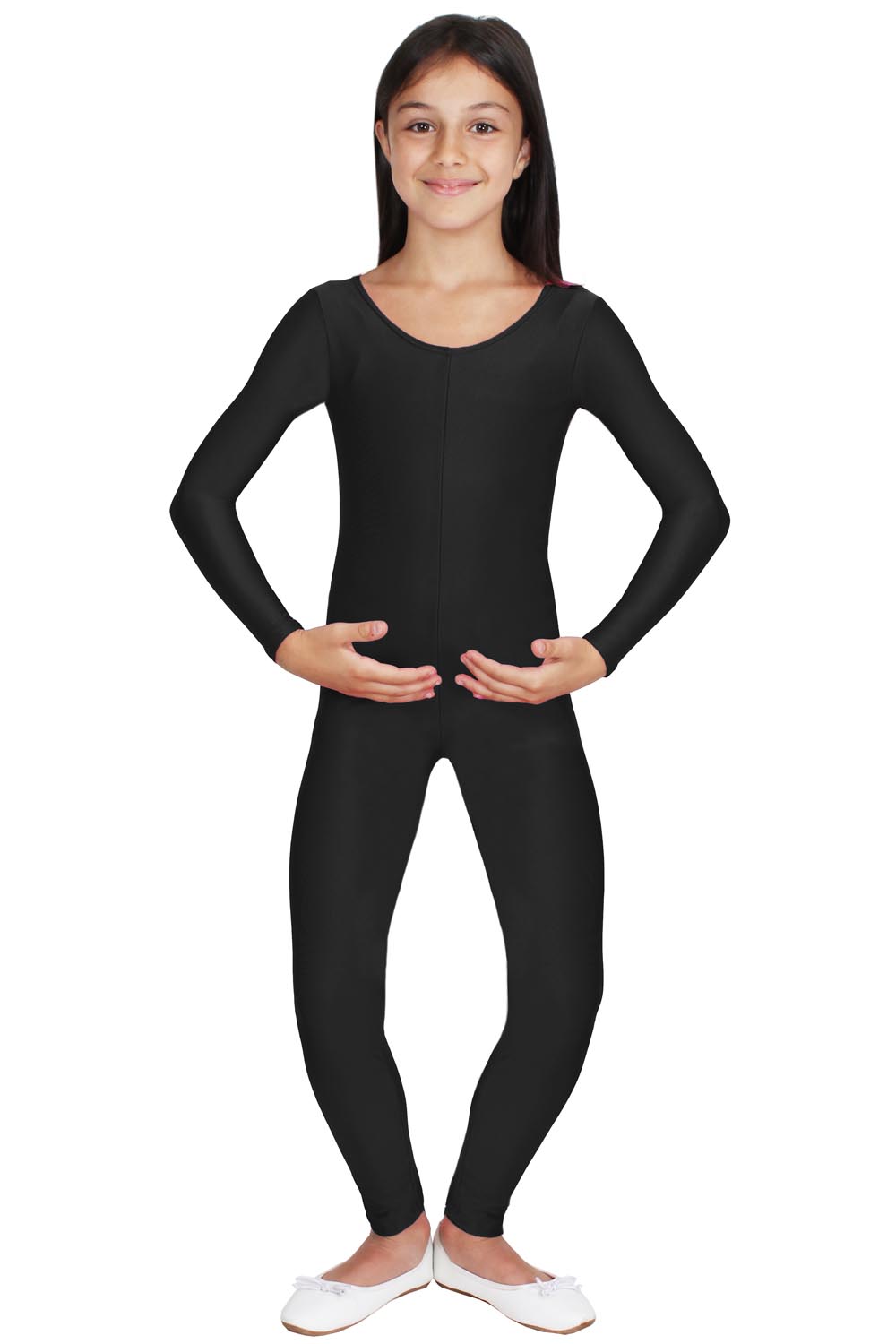 TUTA DANZA ACCADEMICA LYCRA NERA BAMBINA